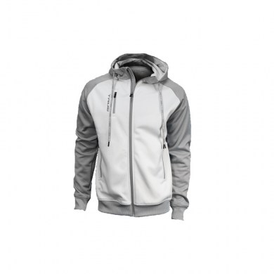 TRUE-mikina-Full-Zip-Fleece-Graphic-Hoodie-white-senior